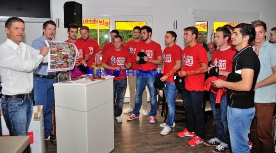 Meisterschaftsfeier VfB Eppingen 15.06.2013 Aufstieg in die Verbandsliga (© Siegfried)